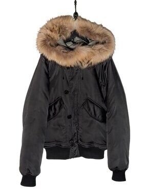 Louis Vuitton x Nigo Black LV Made Mountain Raccoon Trim Bomber Jacket